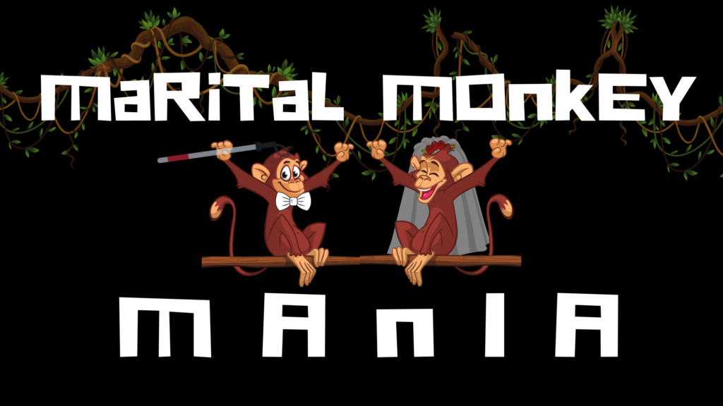 Image of Marital Monkey Mania Radio Show. Click on image to listen live.